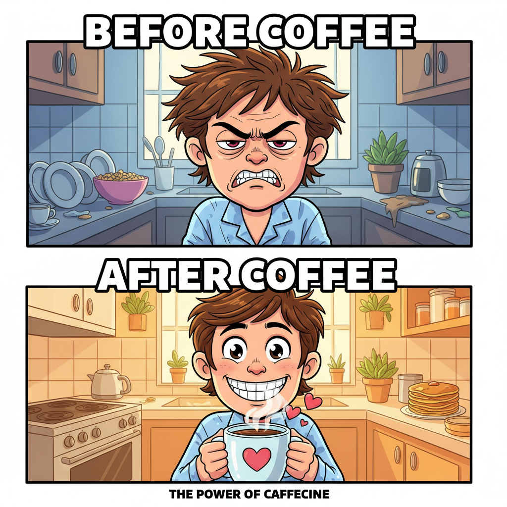 My blood type is coffee. My personality is 'don't talk to me before my third cup.'