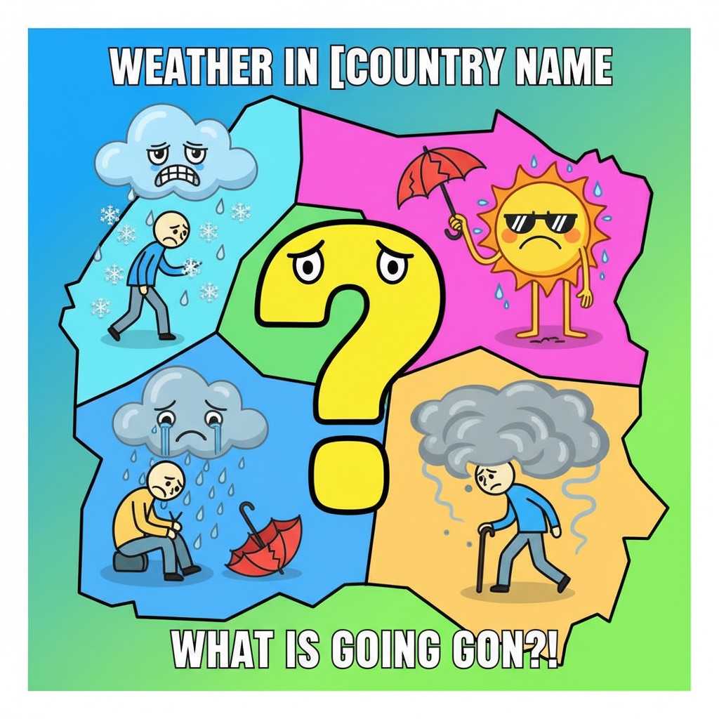 My region's weather forecast: 'Surprise! It's still terrible.' #WeatherComplaints