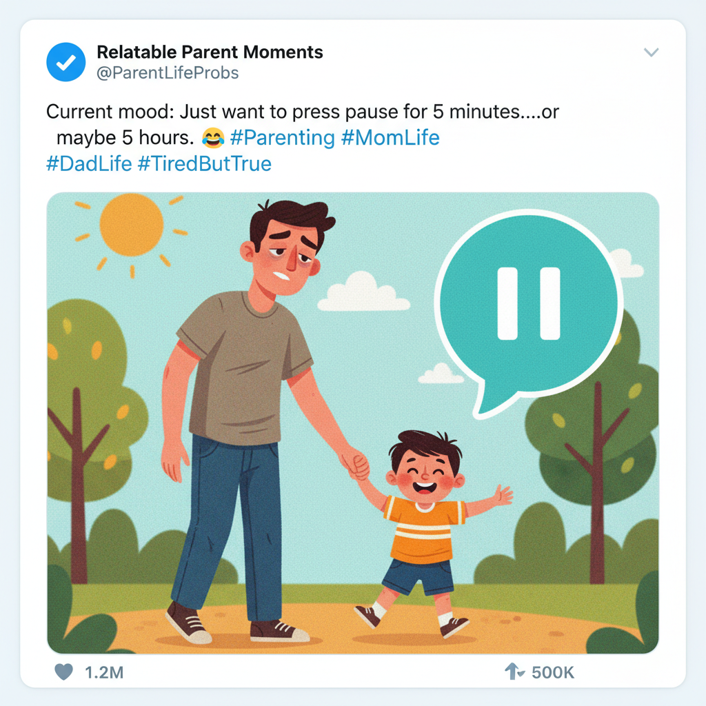 My kid just asked if we can 'pause' real life. If only, sweetie. If only.