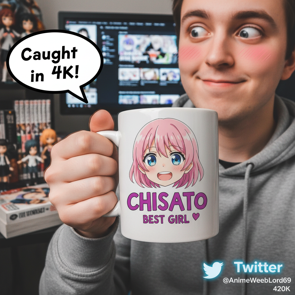When the barista asks for my name for the coffee cup and I give them my anime waifu's name.