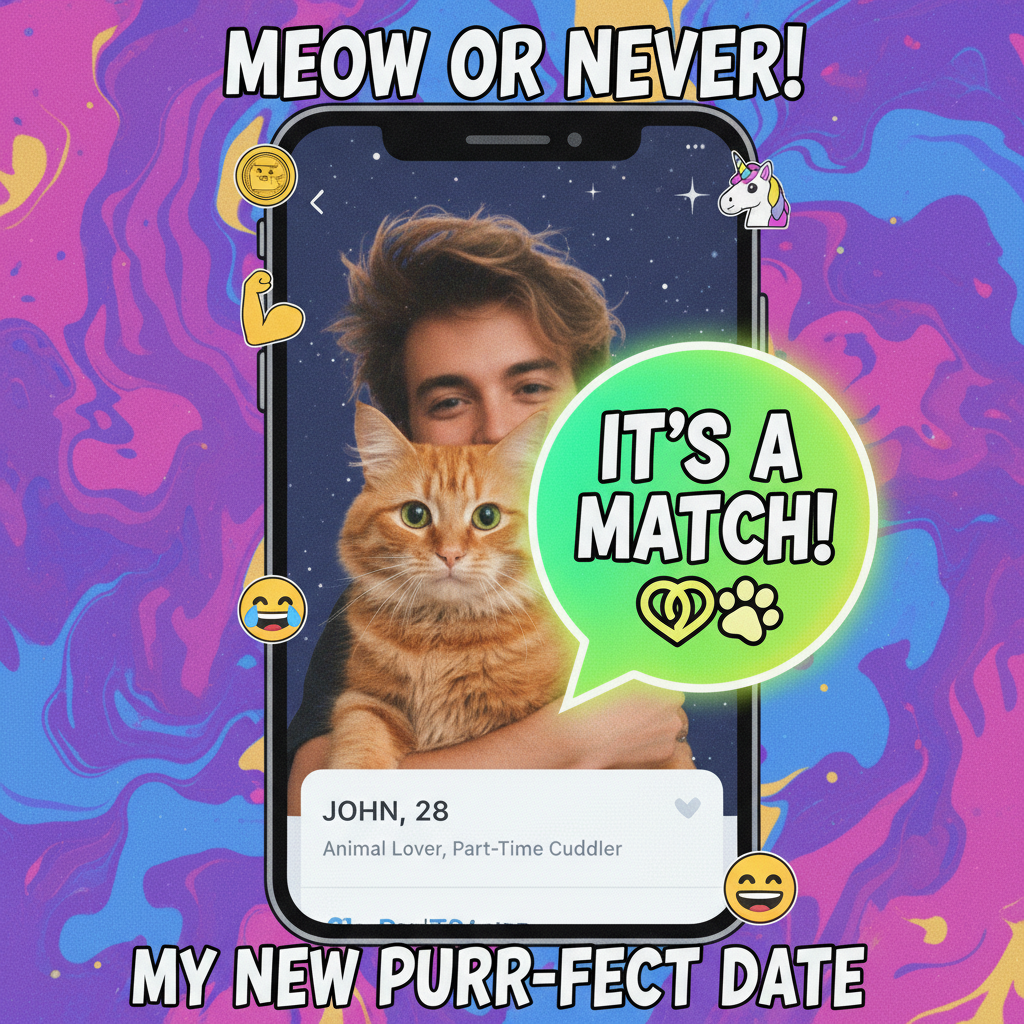 Matched with someone who only had pics with their cat. I think I found my soulmate.