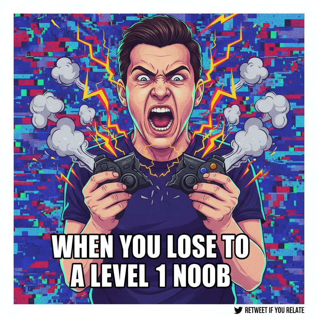 Lost to a 12-year-old in Fortnite. My controller is now in orbit. Send therapy.