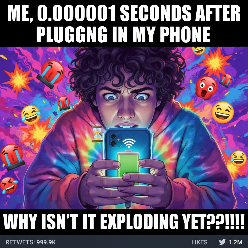 My phone battery is at 100% and I still feel like I'm missing something. #DigitalDetoxFail