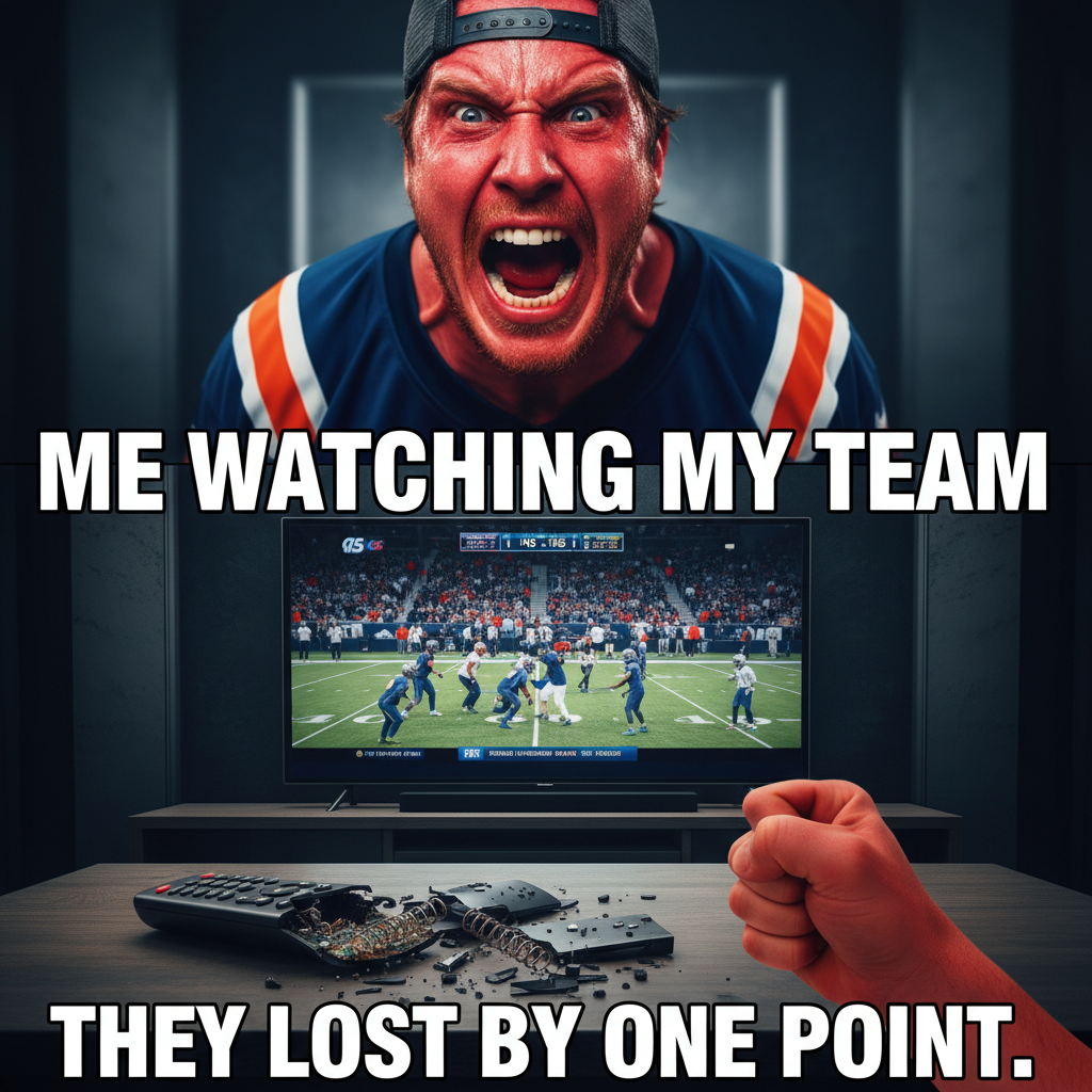 My team scored. My neighbor heard me from three blocks away. My throat hurts. Worth it. #SportsFan