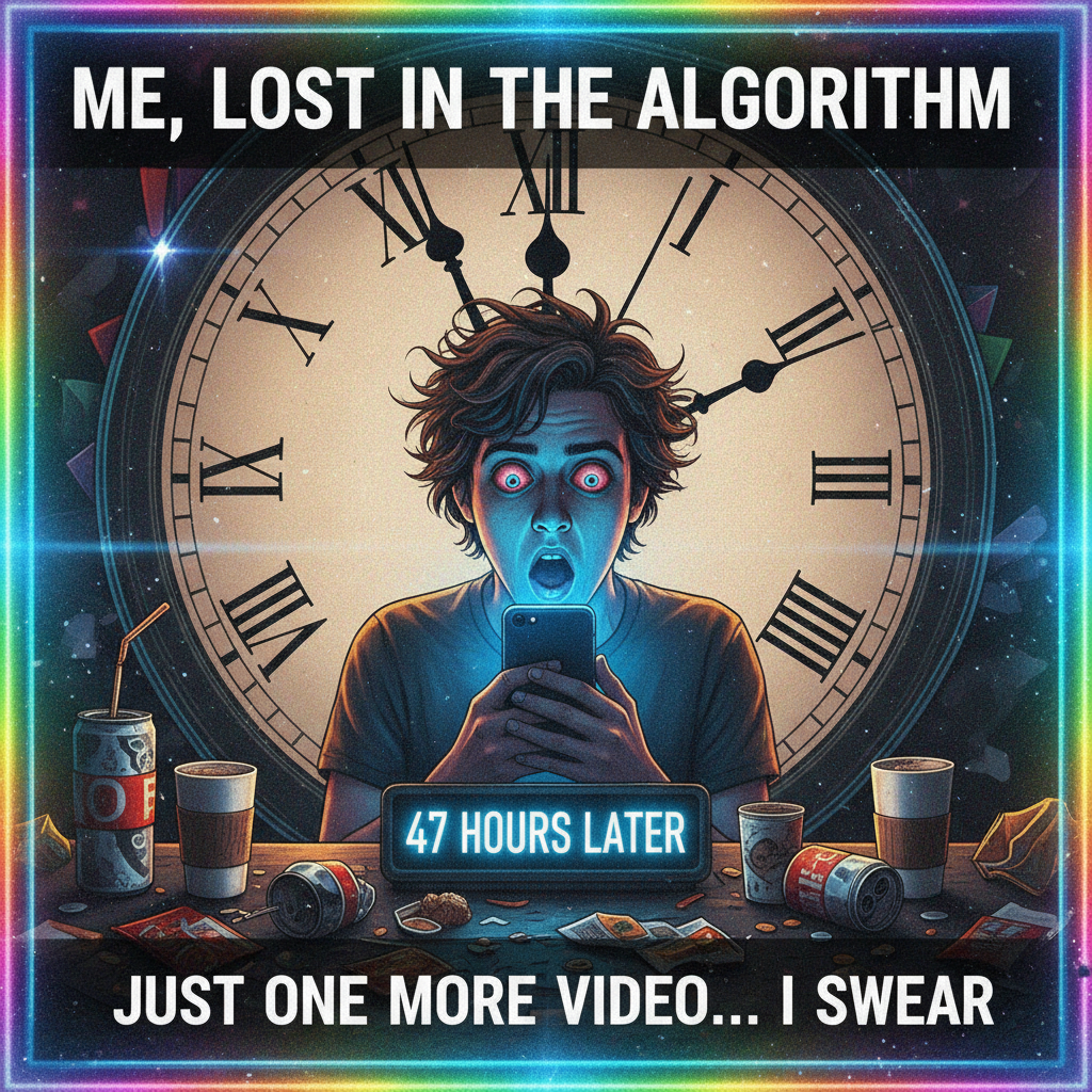 Me: I'll just check Twitter for 5 mins. Also me, 3 hours later: Is this a meme from 2018?