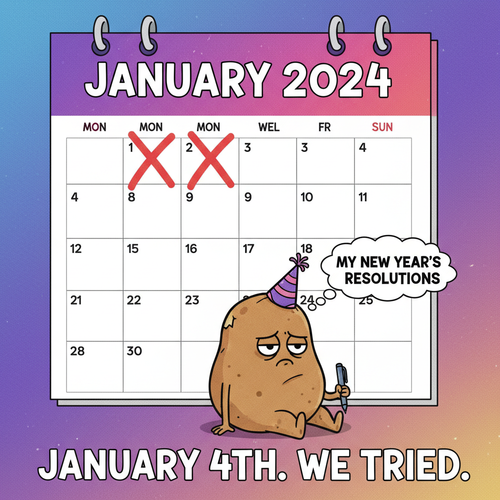 My New Year's resolution lasted 3 days. Guess I'll try again in 2025.
