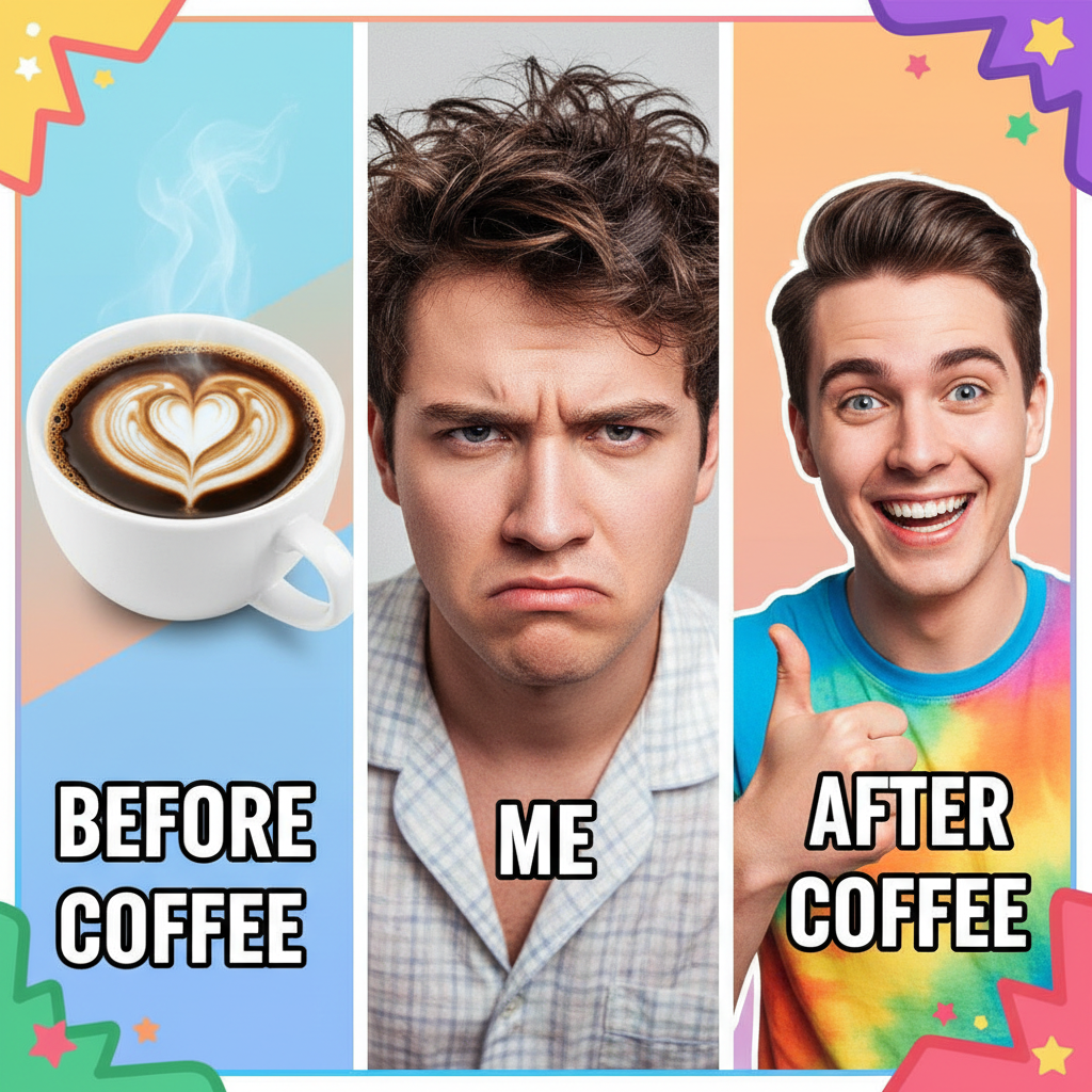 My blood type is coffee. My love language is also coffee. Don't talk to me before my first cup.