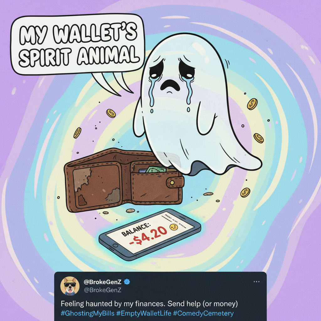 Just paid bills. My bank account now identifies as a ghost.