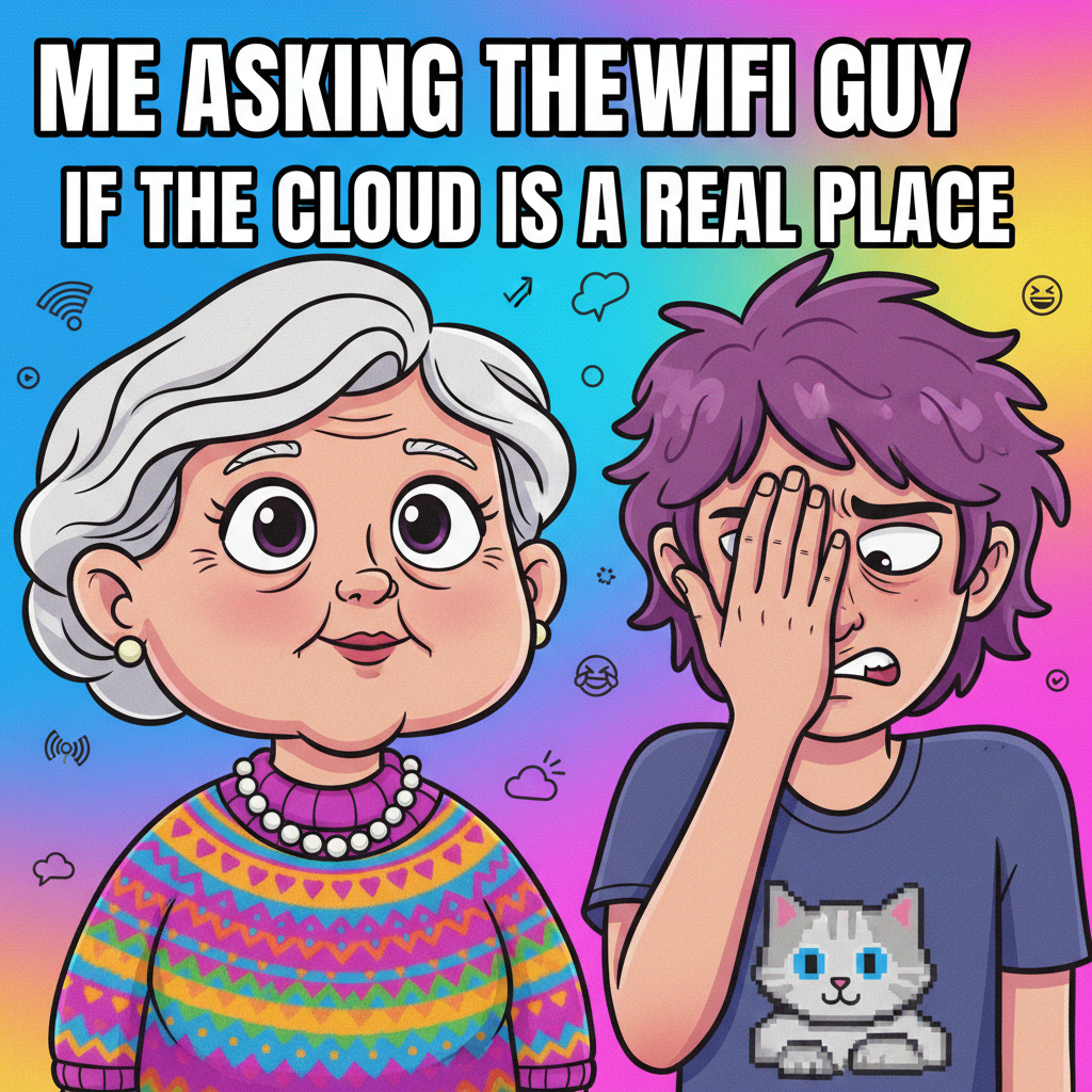 Grandma just asked if my 'internet friends' are coming to Thanksgiving. Send help.