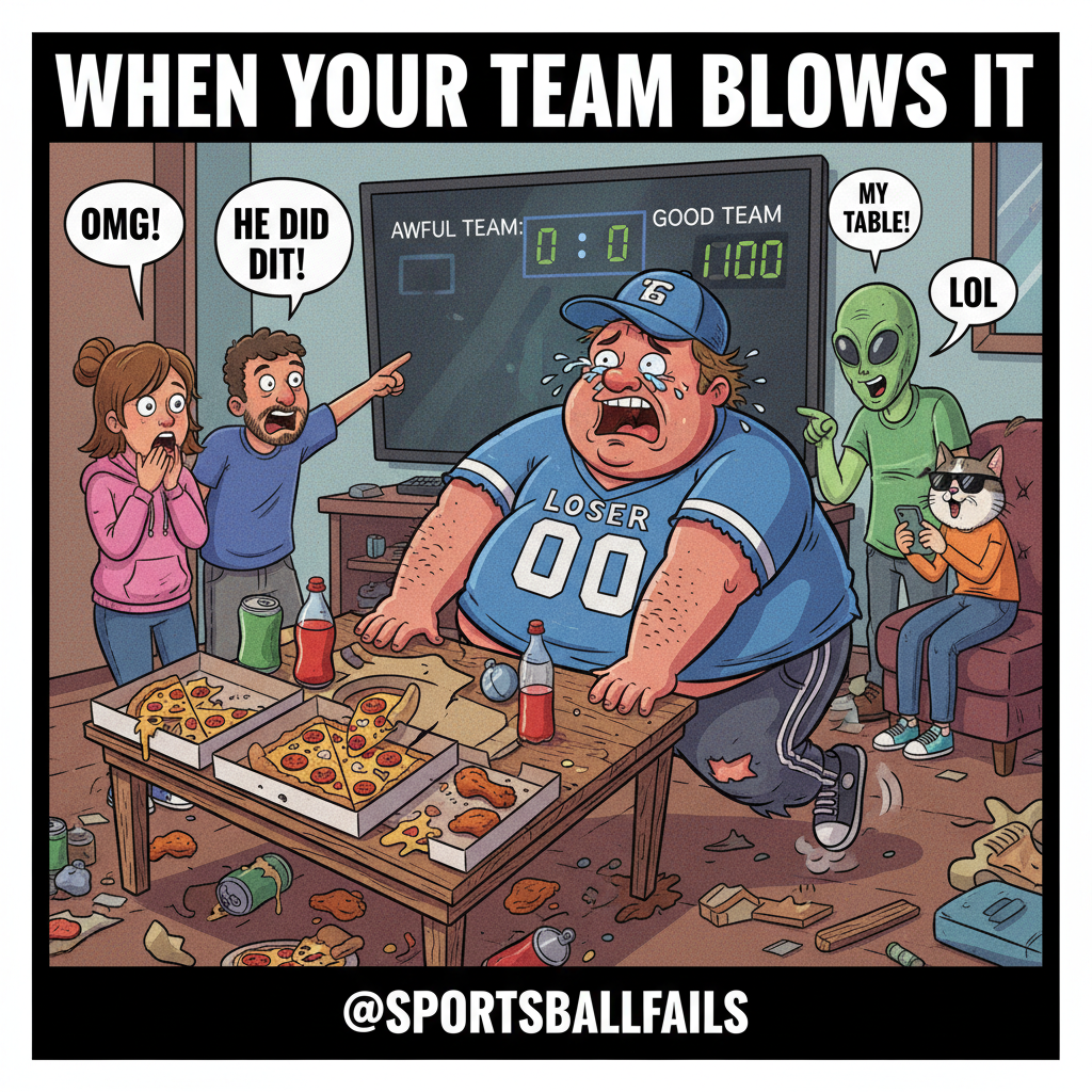 My team scores: *mild clap*. Opponent scores: *flips table, disowns family* 😭