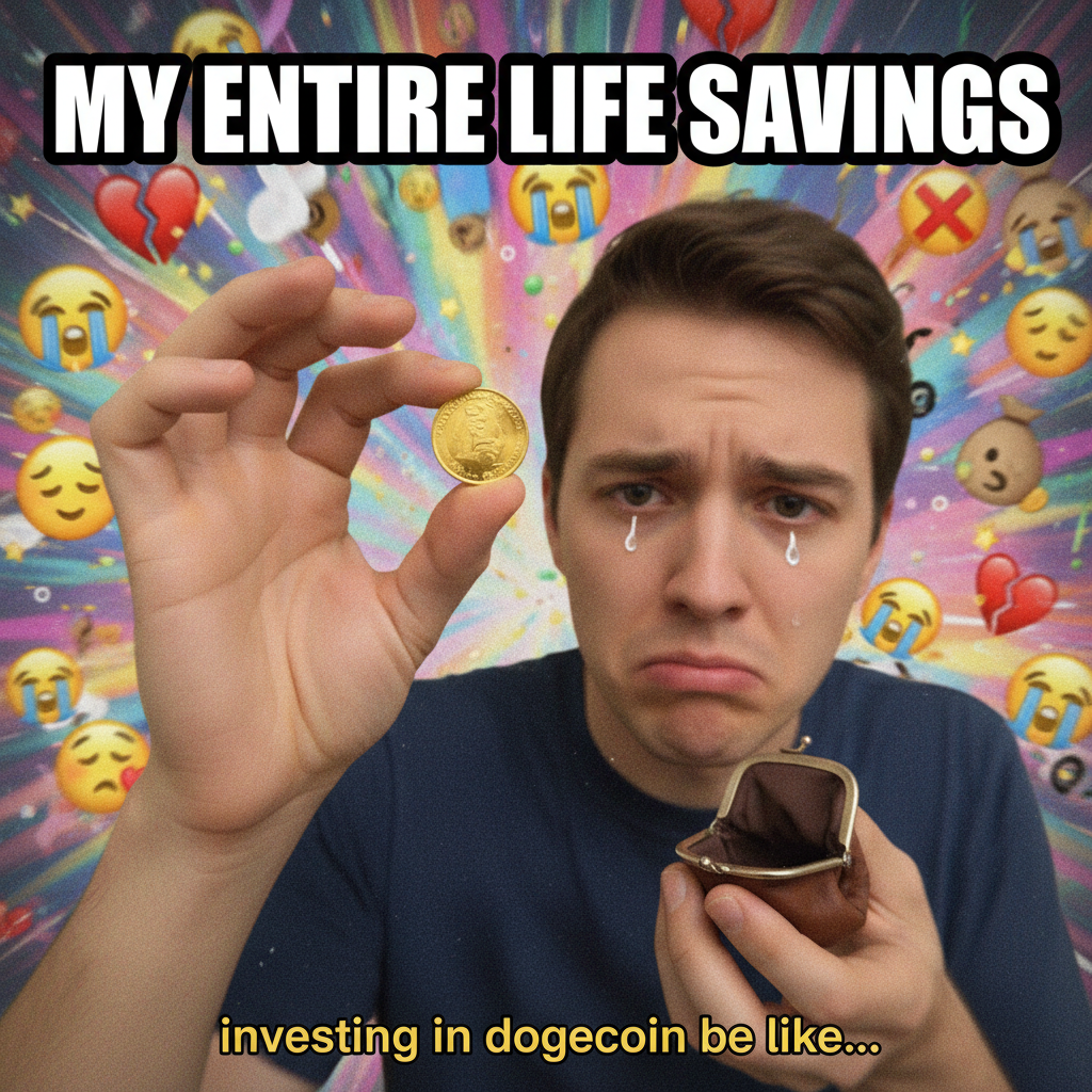 My bank account after paying rent: 'Is this all there is?' Adulting is a scam.
