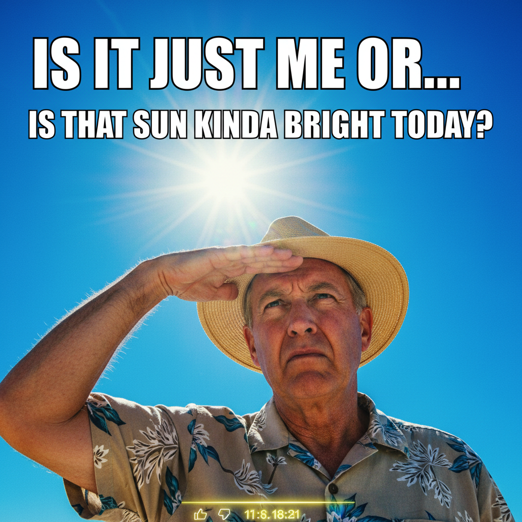 It's 70 degrees and sunny. Someone, somewhere, is still complaining it's too hot/cold/humid.