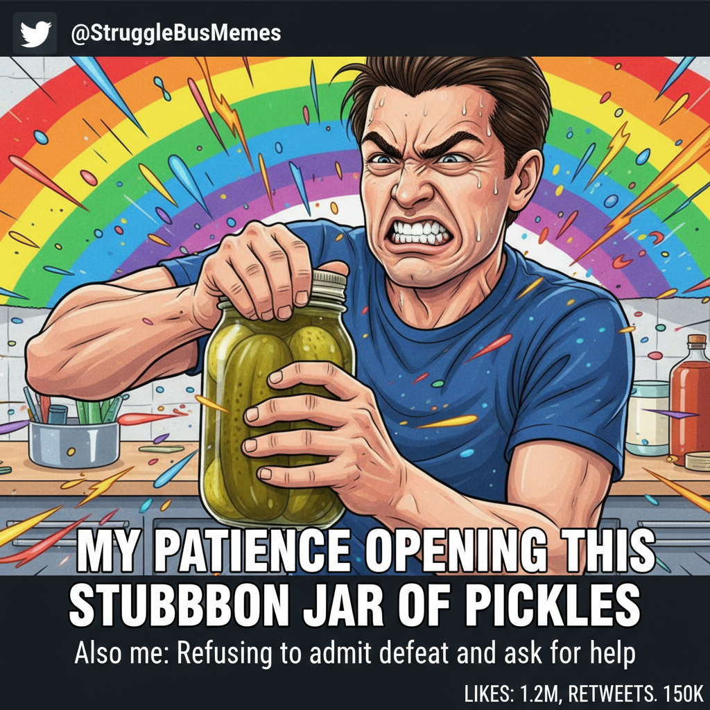 Just spent 30 mins trying to open a jar. Adulting is just extreme sports for your hands. #Adulting