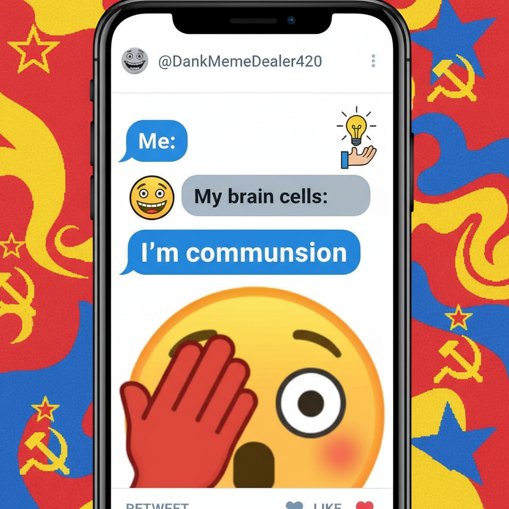 Autocorrect just changed 'I'm coming' to 'I'm communism.' My boss is gonna love this.