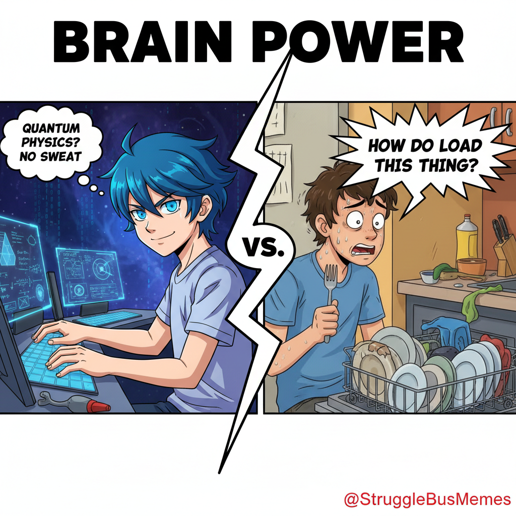 Me trying to use anime logic to solve my real-life problems. Spoiler: it doesn't work.