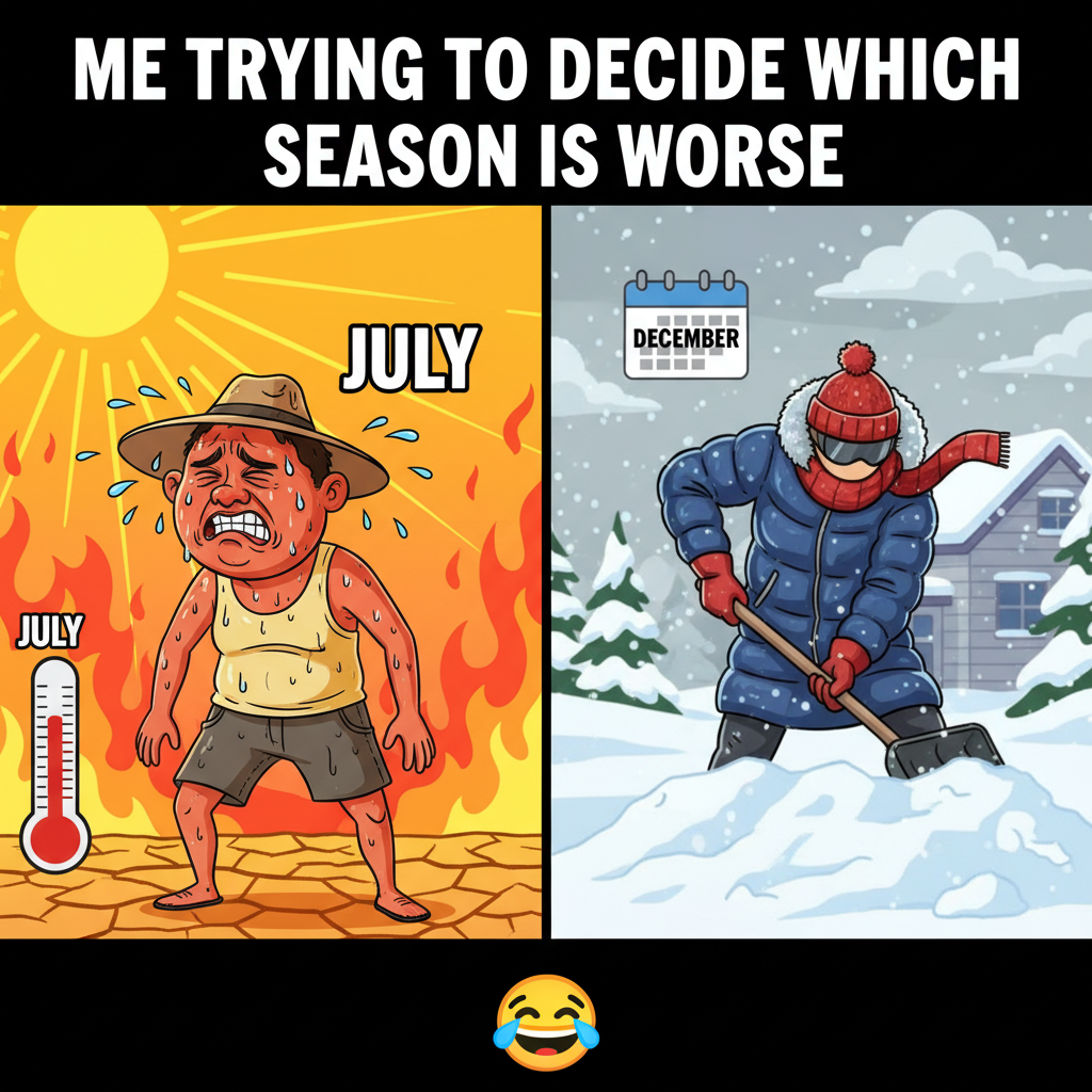It's 100 degrees here. Meanwhile, someone else is shoveling snow. The duality of weather.