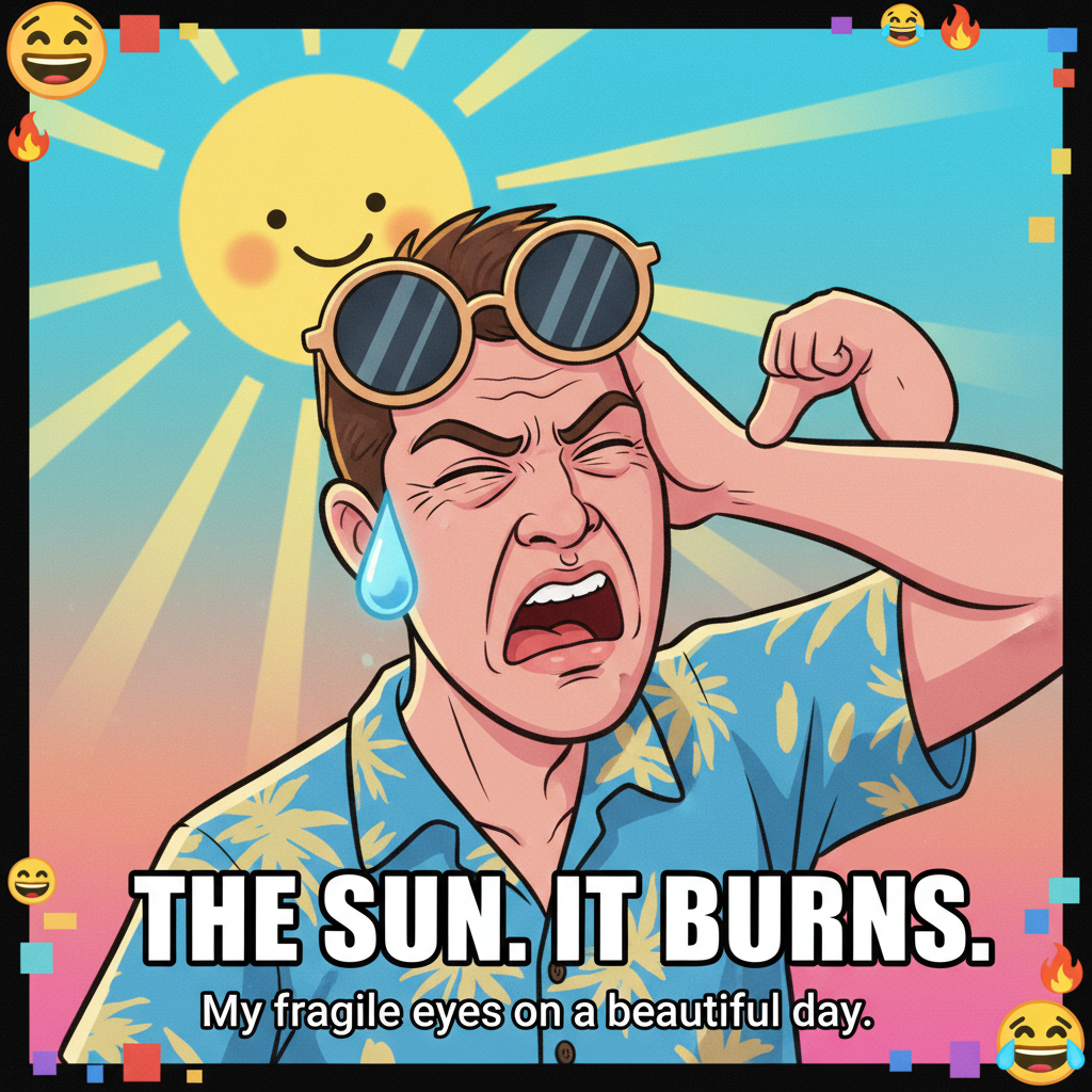 It's 70 degrees and sunny. Someone in my city is still complaining about the 'humidity'.