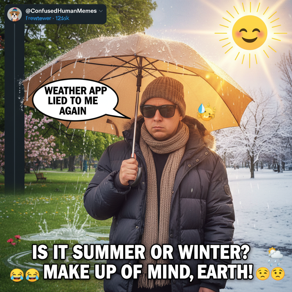 It's 70 degrees and raining in February. Is this climate change or just Florida being Florida?