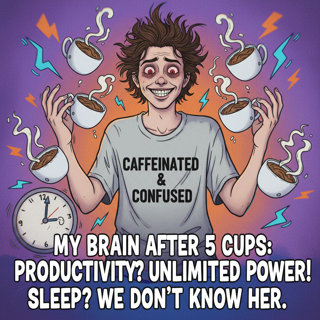 My blood type is coffee. My love language is a triple espresso.