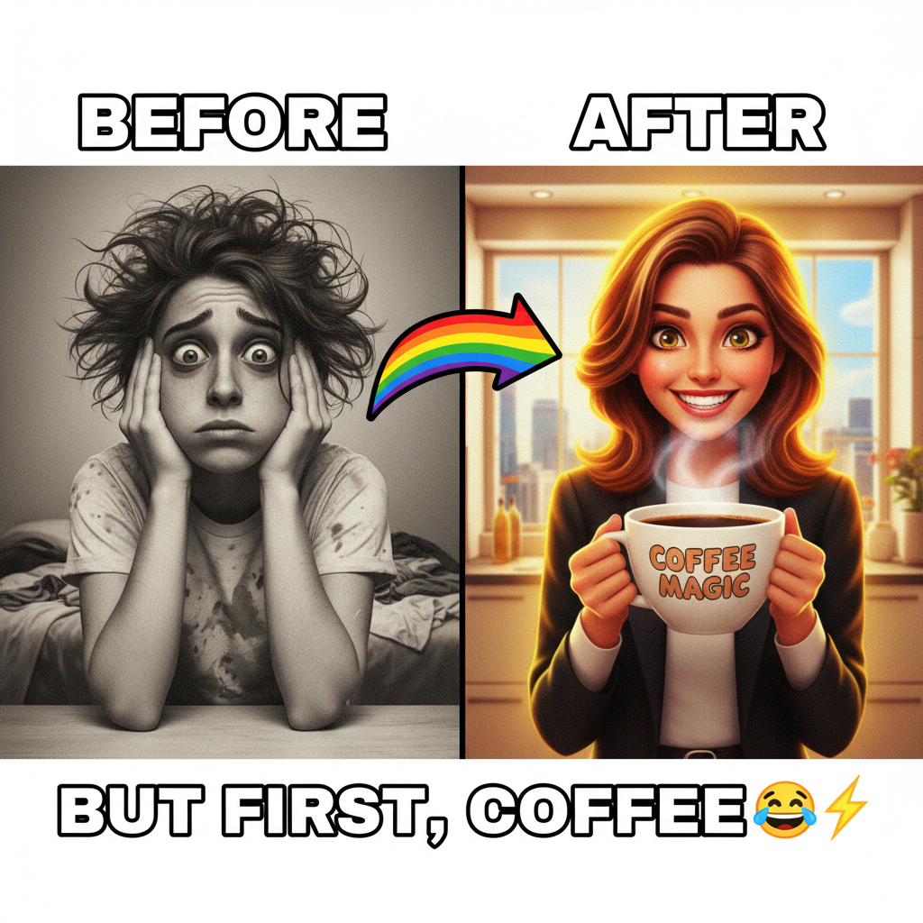 I'm not a morning person, I'm a 'coffee has entered the chat' person. #CoffeeAddict