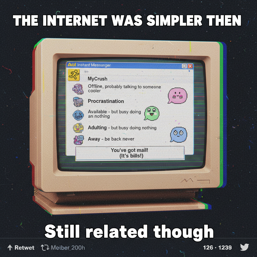 Hearing that old AIM 'door opening' sound effect just unlocked 10,000 core memories.