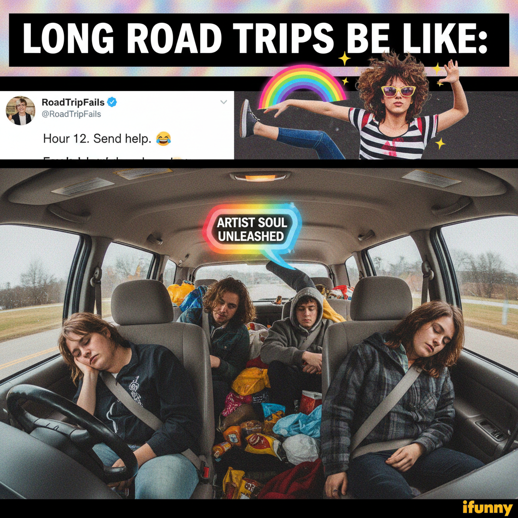 Road trip day 3: We are now communicating exclusively through interpretive dance.