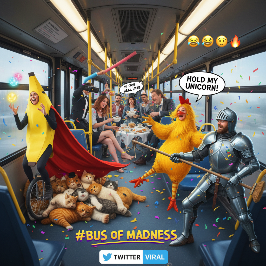 Just witnessed a full-blown opera on the bus. Public transport never disappoints.