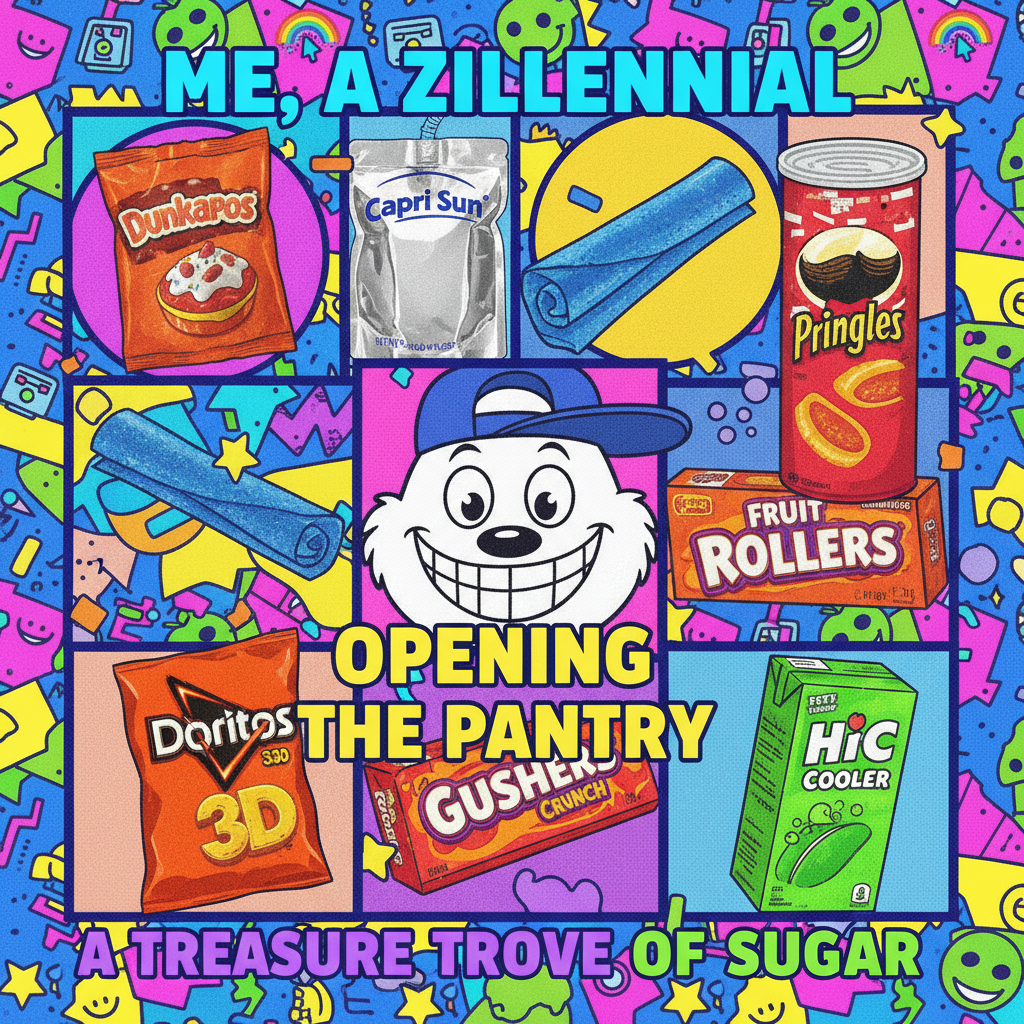 Remembering childhood snacks hits different. Bring back the good old days!