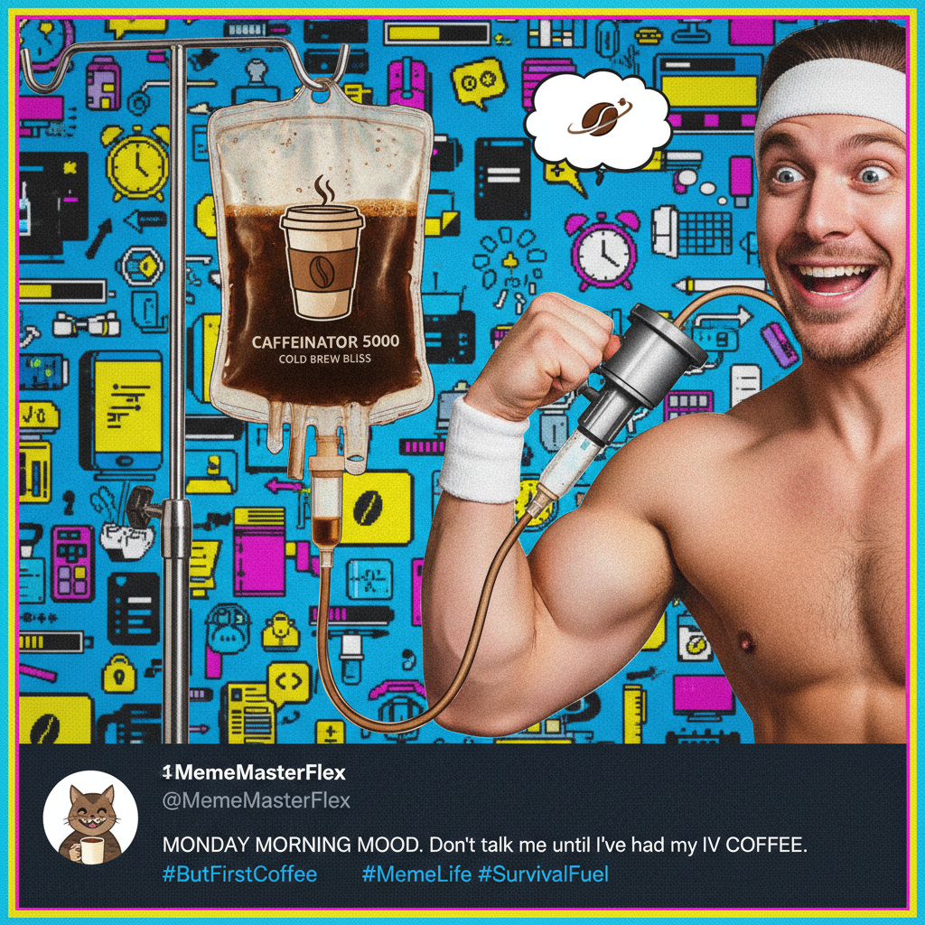 My blood type is now officially coffee. Send help (and more coffee).