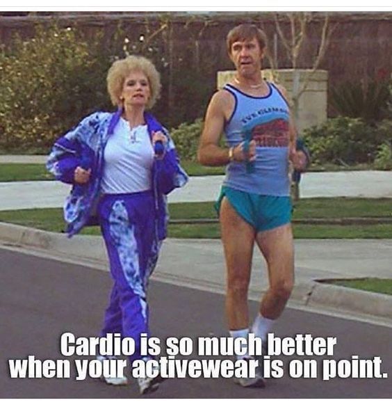 Cardio is so much better when your activewear is on point