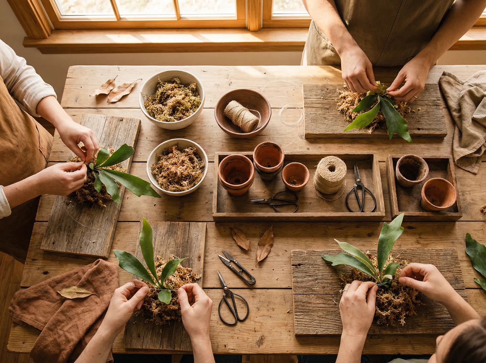 鹿角蕨上板課程