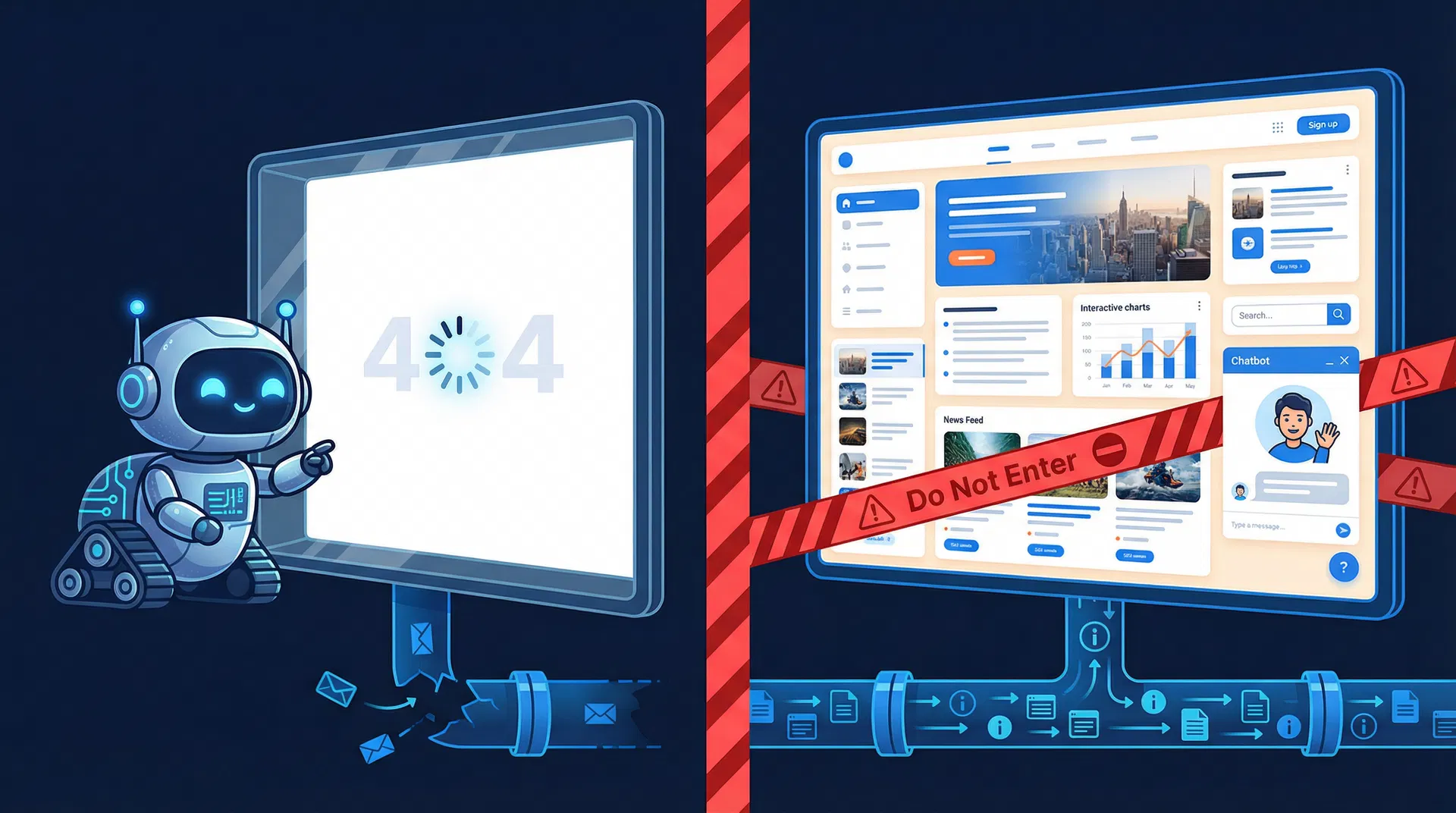 Why AI Crawlers Cannot See Your Single Page Application