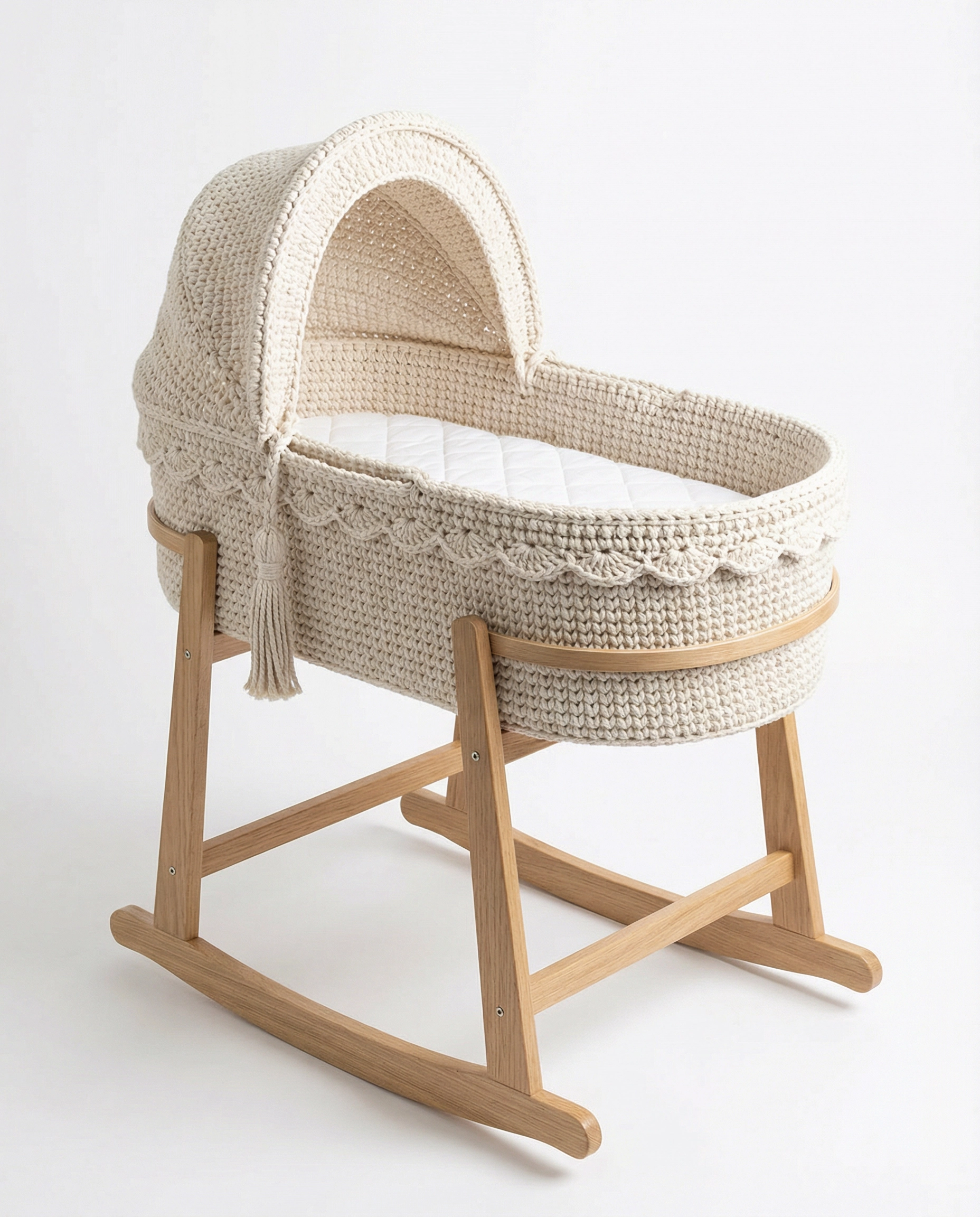 Moses Basket Set (Hooded)
