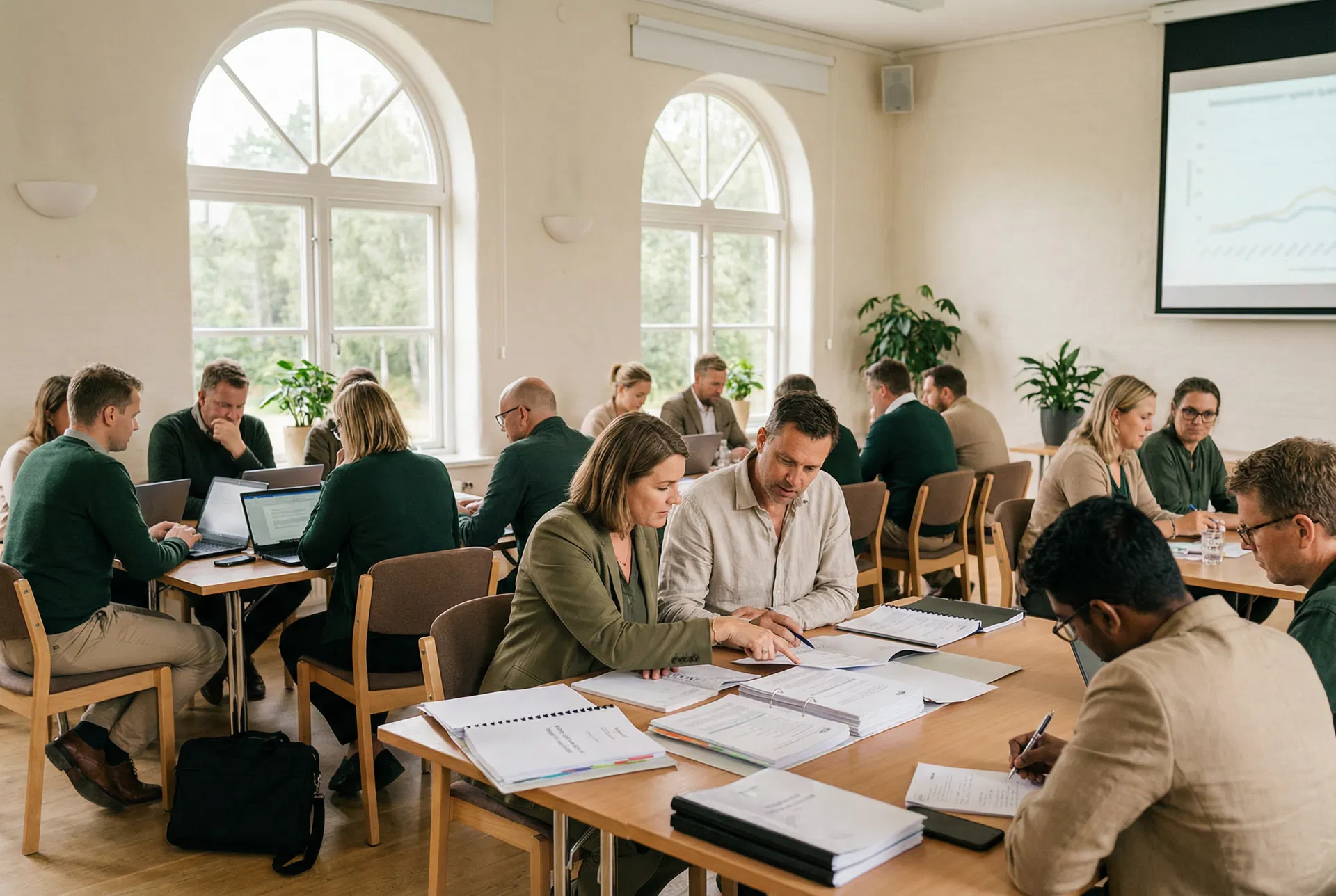 Professionals in AI workforce certification program