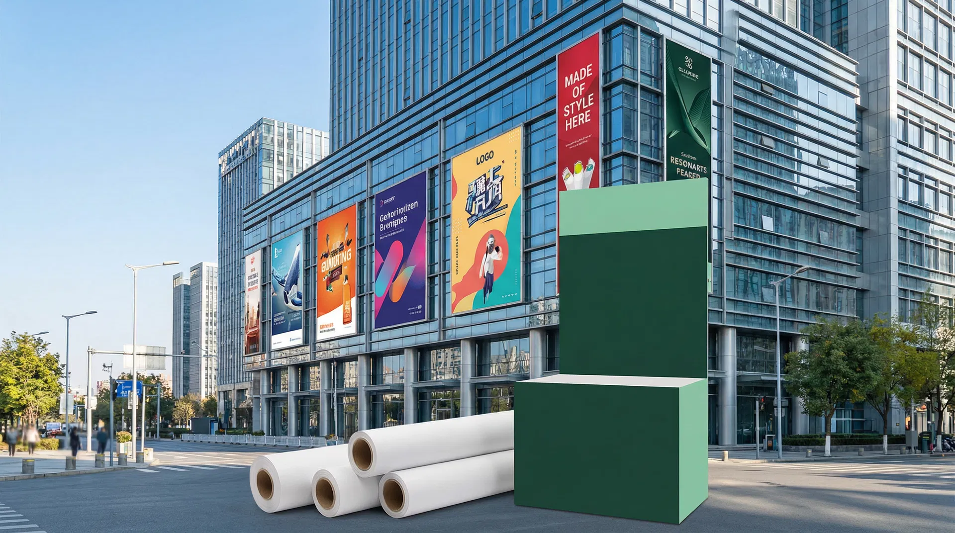 Flex Banner Roll Selection Guide for Outdoor Signage