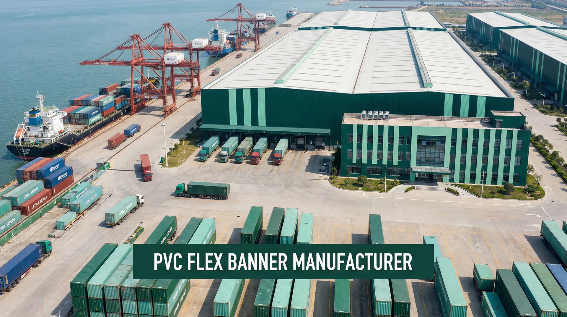 Por qué comprar lona PVC flex directamente de fábrica en China