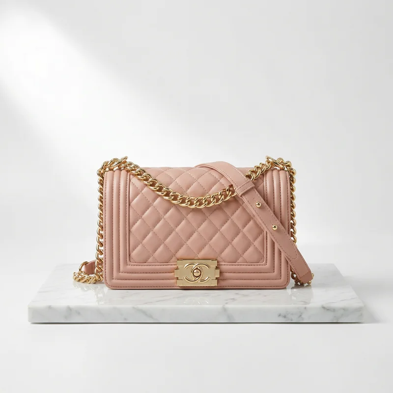 COCO CHIC Quilted Bag กระเป๋าควิลท์โซ่ทอง COCO CHIC | CASA Thailand