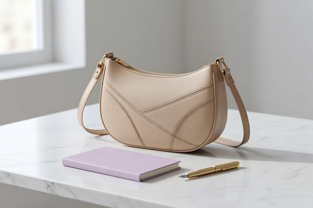 กระเป๋าสะพายข้าง สไตล์เกาหลี สีเบจ ดีไซน์มินิมอล เทรนด์แฟชั่น 2026 จาก Casa.band