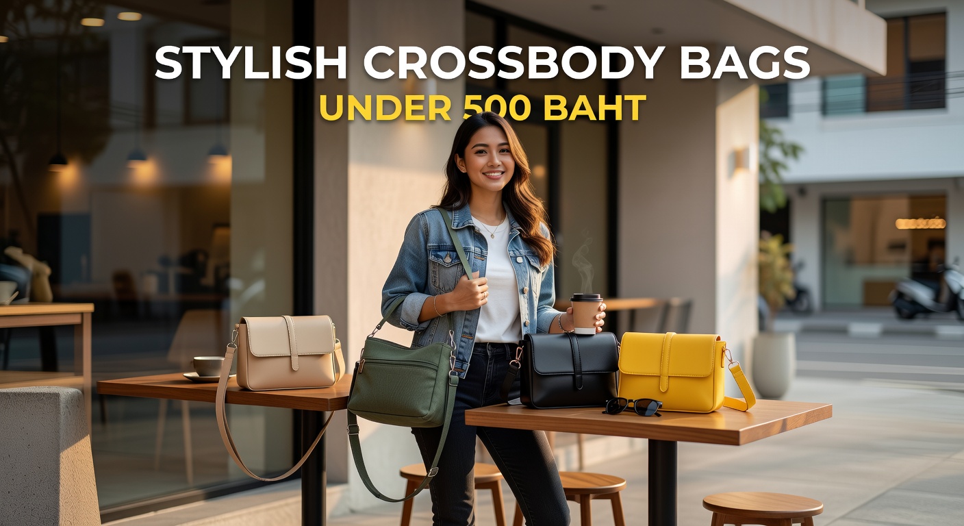 กระเป๋าสะพายข้าง ราคาไม่เกิน 500 บาท: สวย เก๋ ใช้ได้จริง! เลือกยังไงให้คุ้มค่าที่สุด? | CASA Thailand Blog