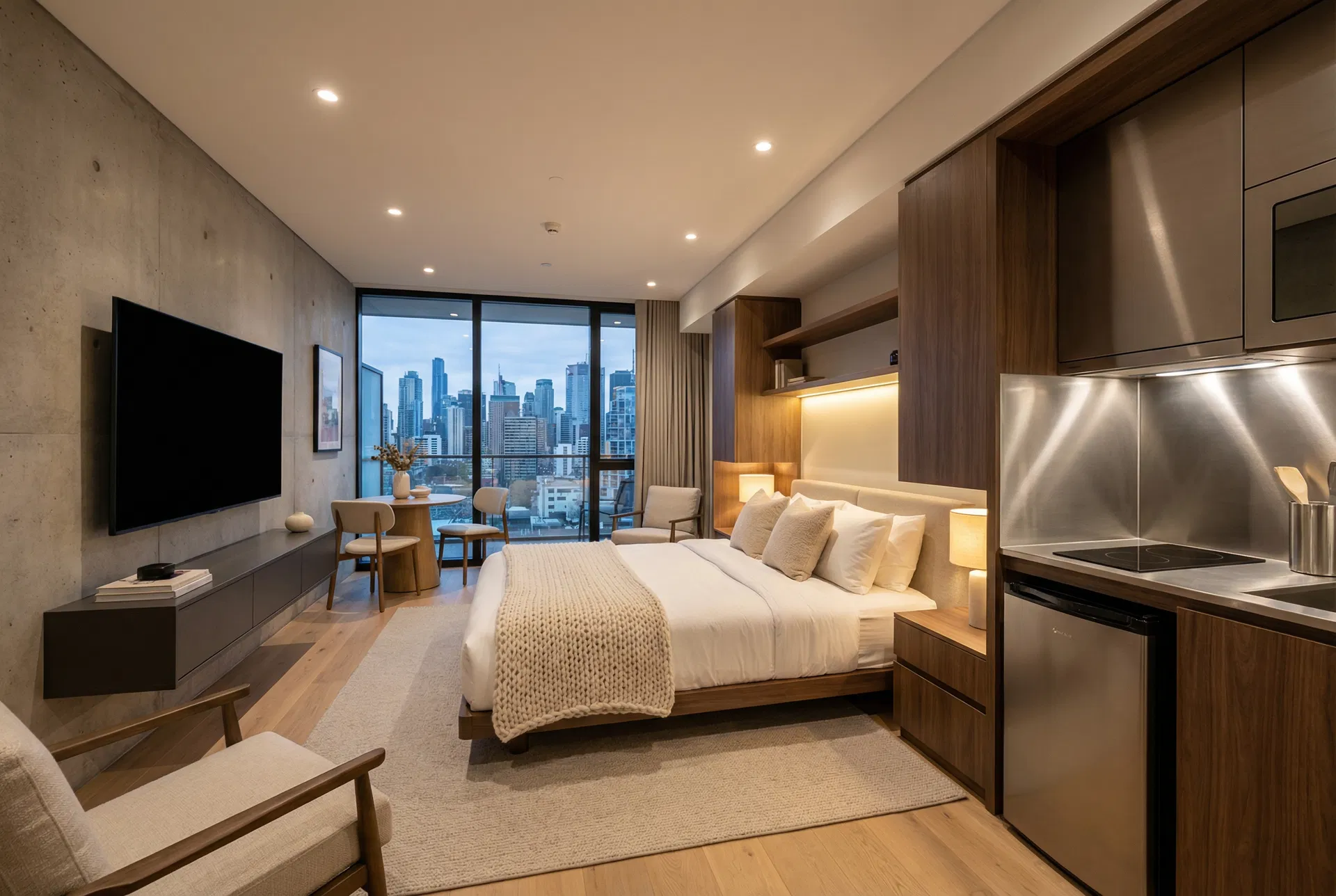 Studio premium para short stay