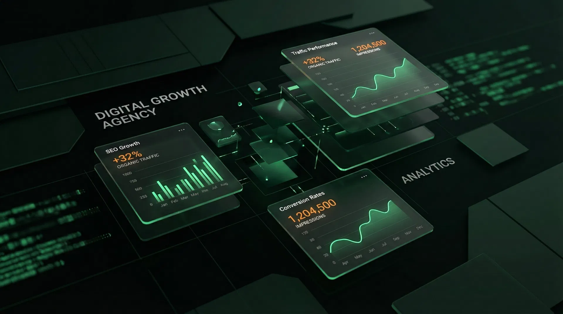 Growpha growth dashboard