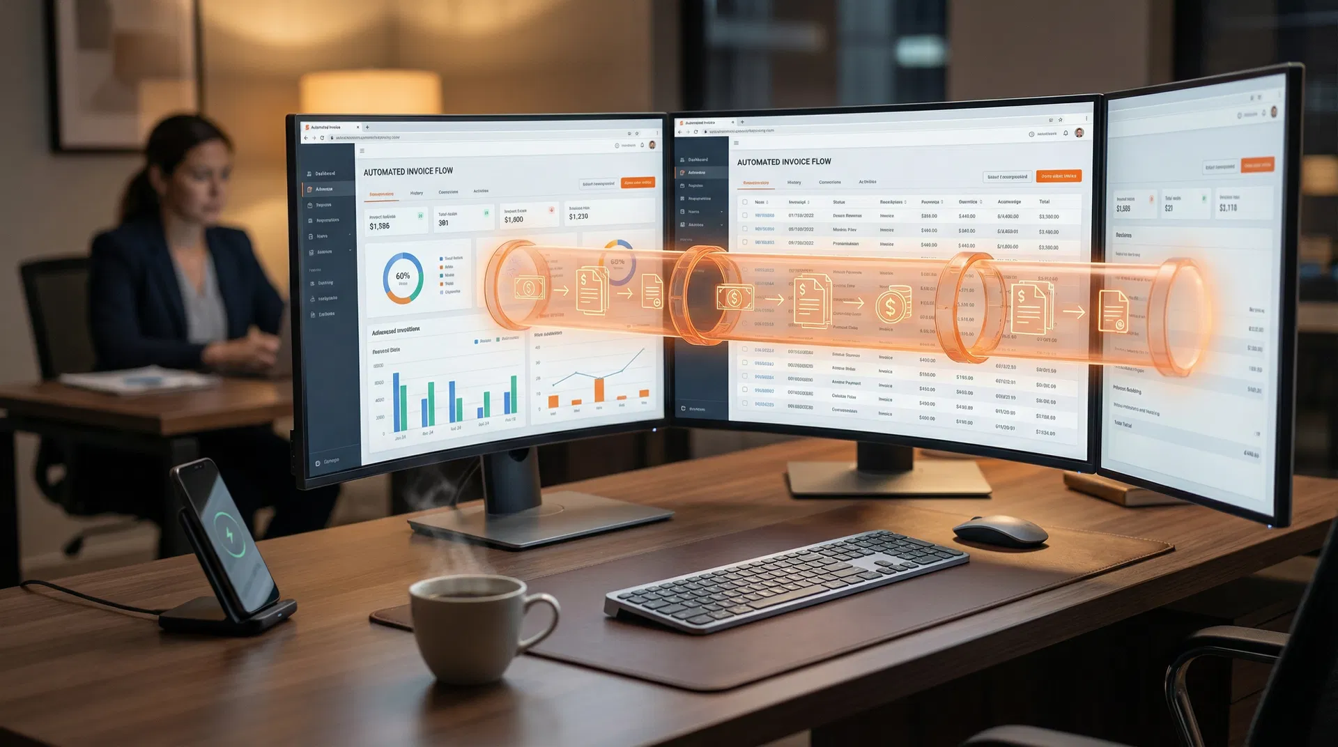 Automatisierte Rechnungsverarbeitung