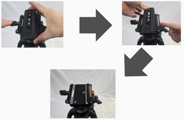 マウントを外します