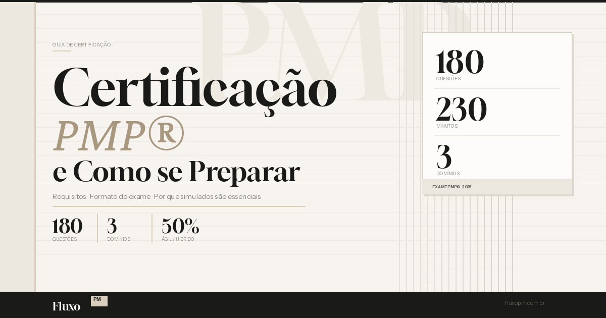 Certificação PMP®: O Que É, Como Funciona e Por Que os Simulados São Essenciais