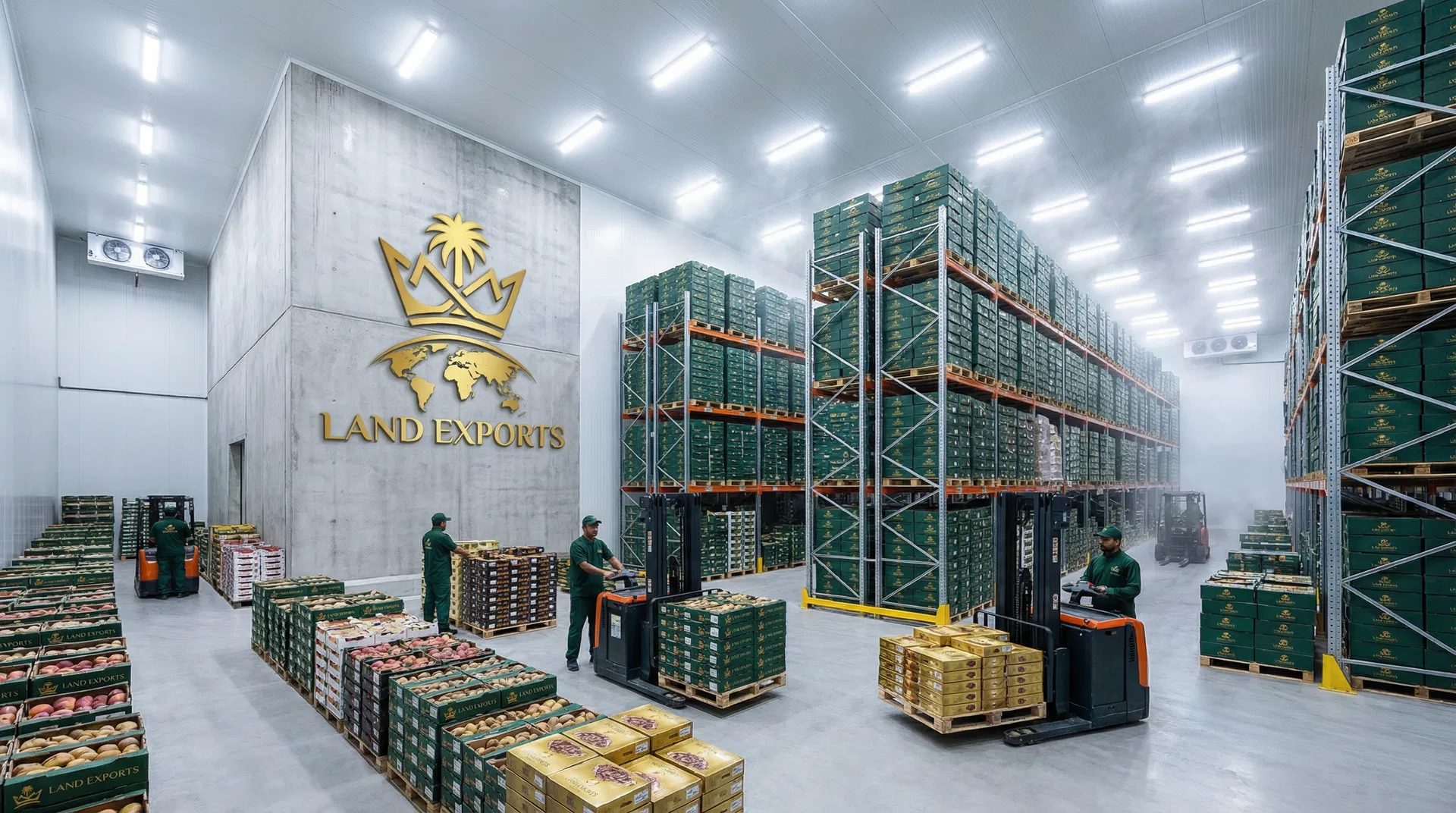 مستودعاتنا المتطورة