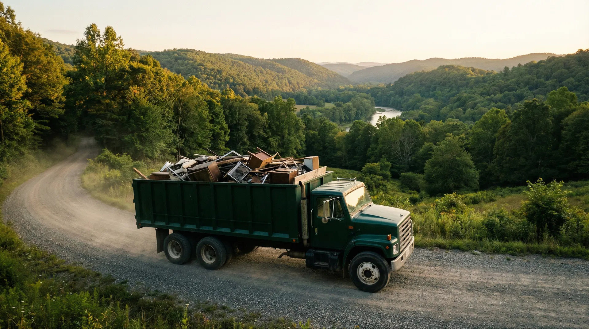 Trash Dash Pro truck in West Virginia