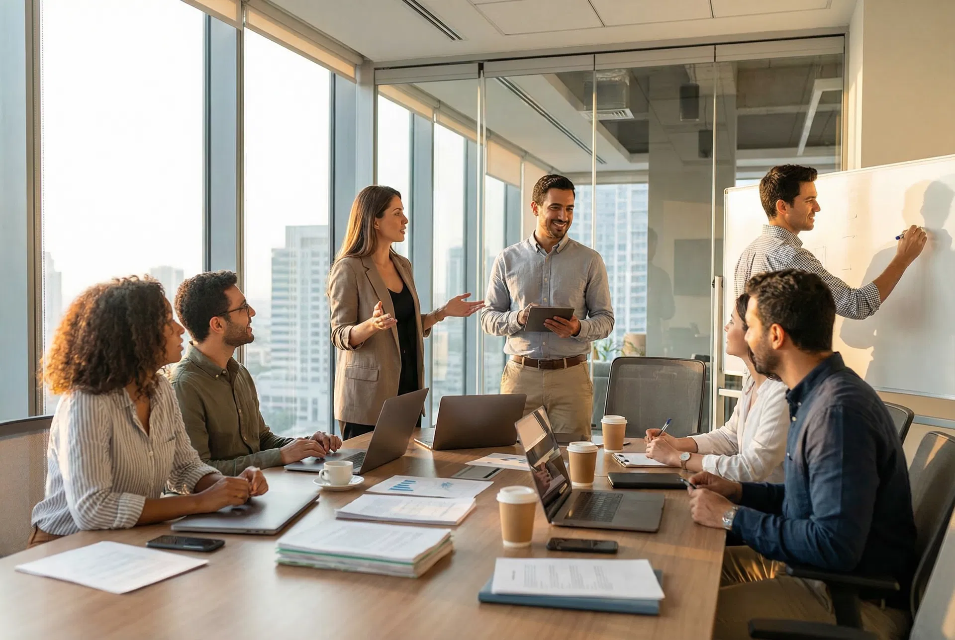 Equipe de consultores do Grupo Rocha