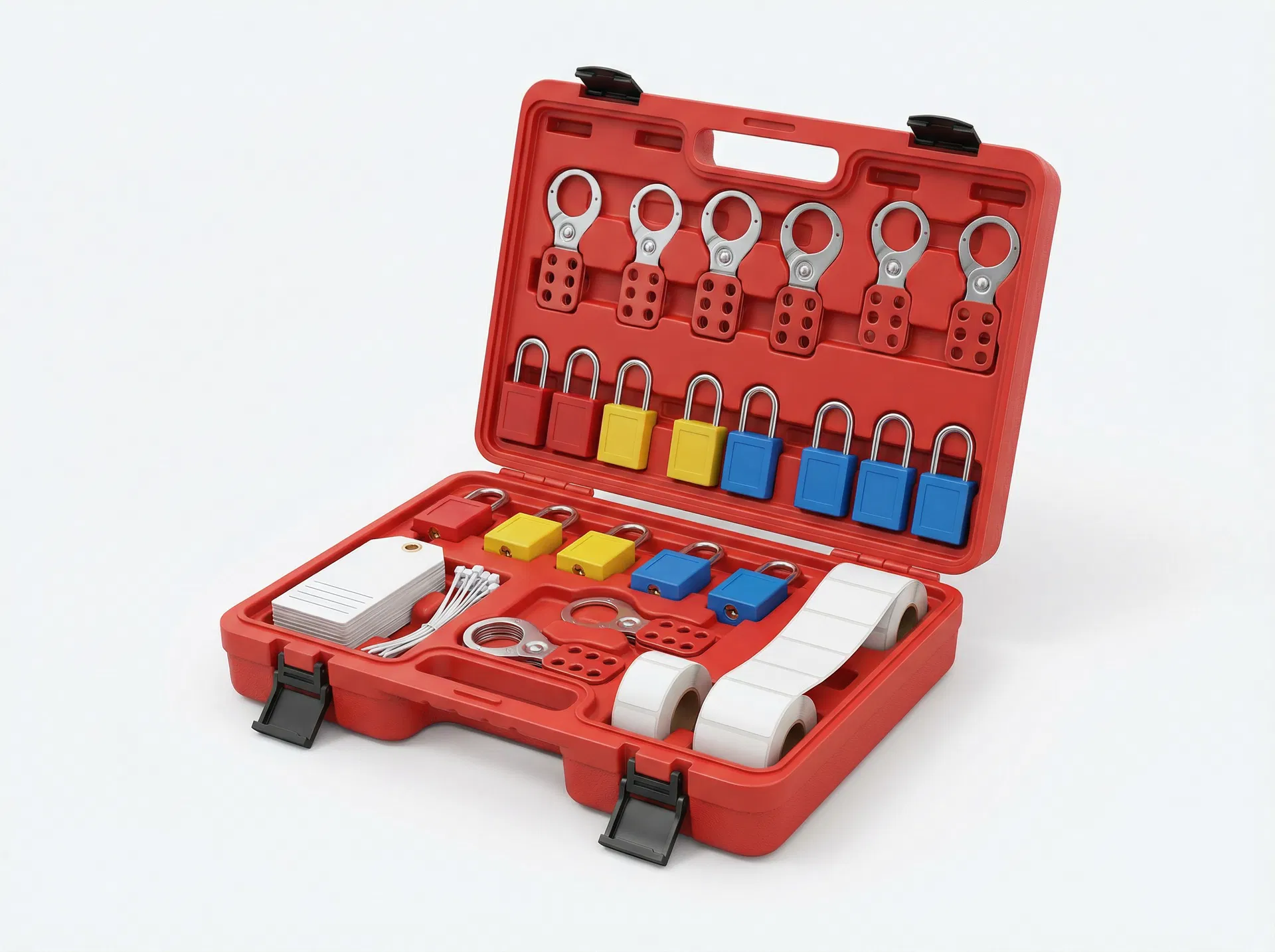 Lockout/Tagout Safety Kit – 73-Piece view 1