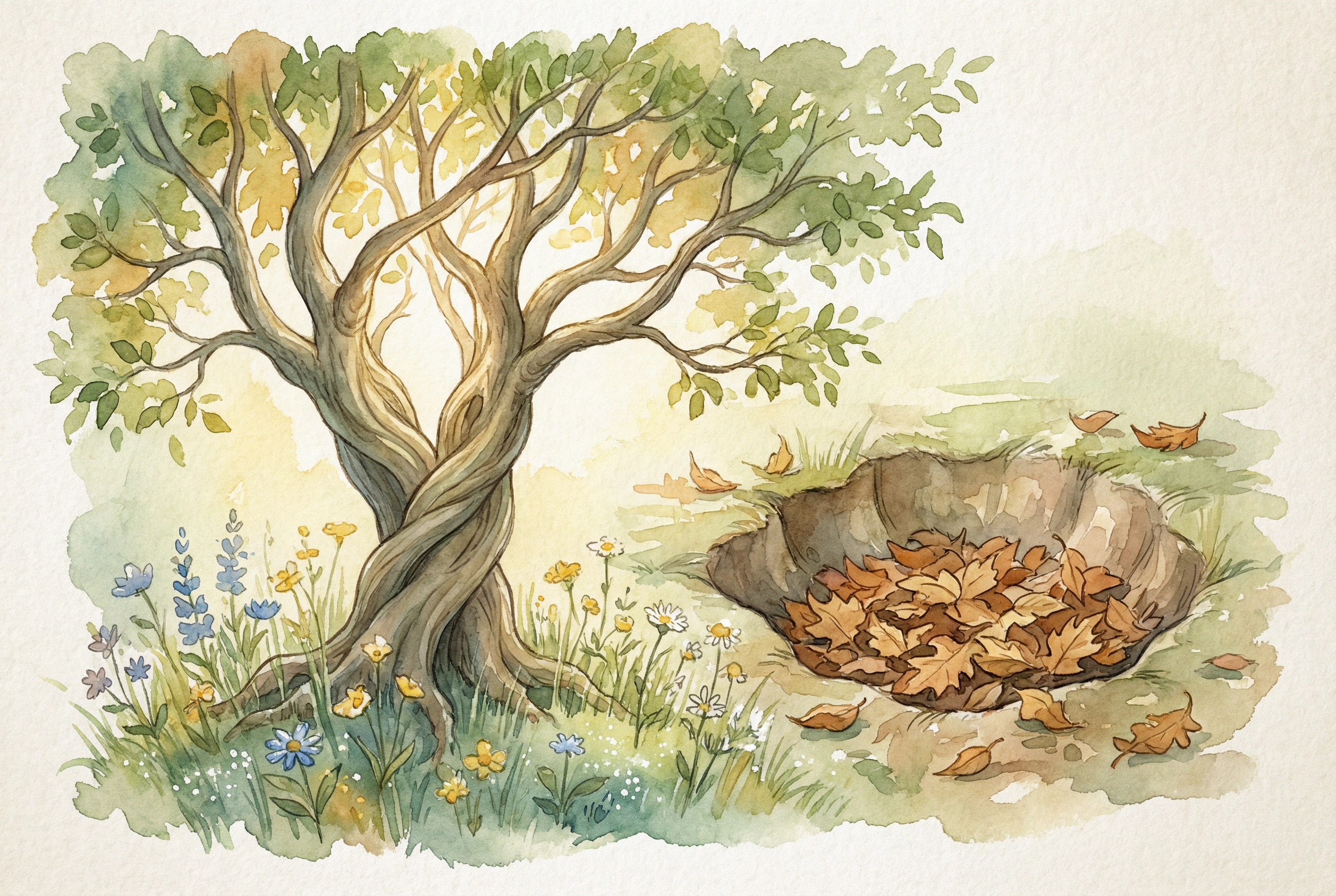 Two Lovers in the Great Embrace