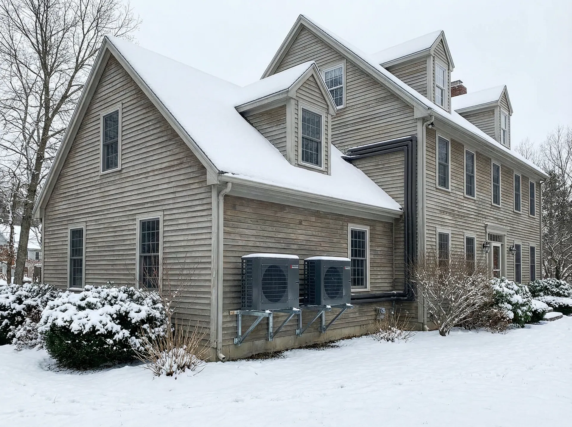 Two-Story Home — Multi-Zone Outdoor Units